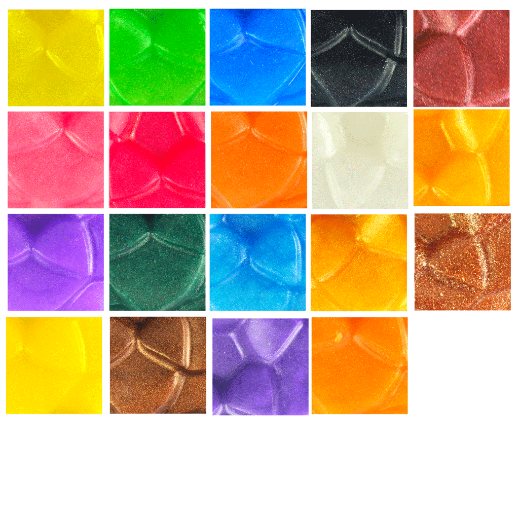 Mica Soap Color Bar Sample Set