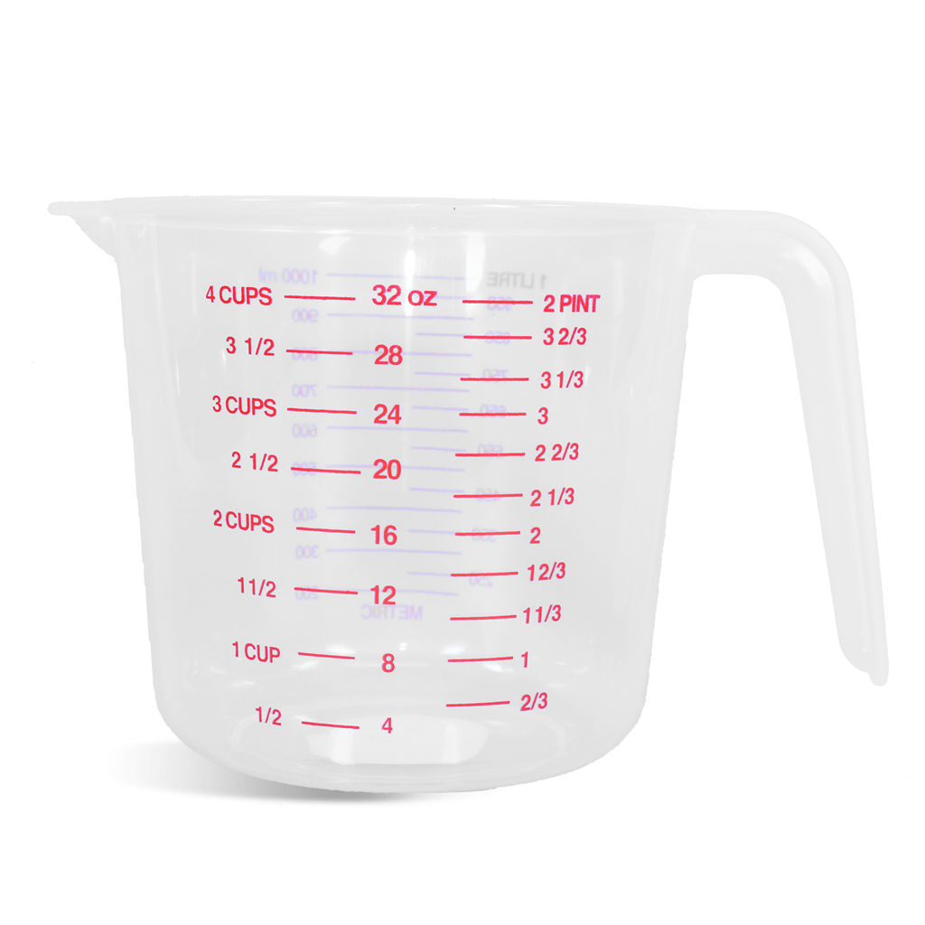 Green Glass 4 Cup Measuring Cup - Magnolia