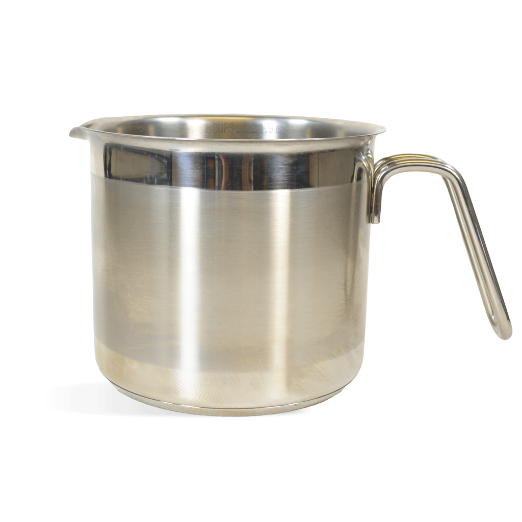 Pot - 8 Cup, Metal Stainless Steel