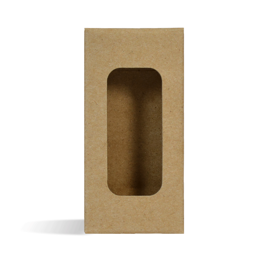Lip Tube Box (Holds 2 Tubes) - KRAFT COLOR