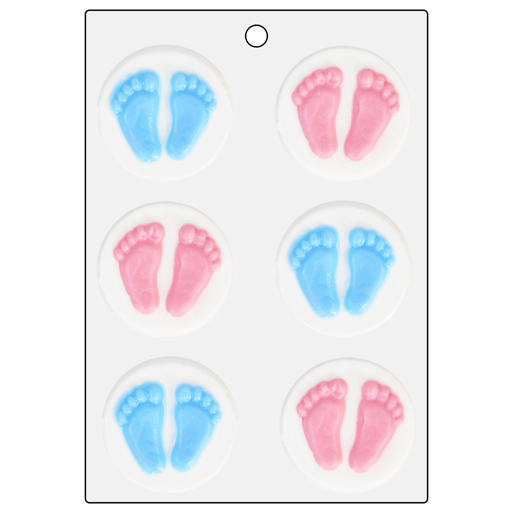 Baby Feet Small Round Mold (LOP 14)