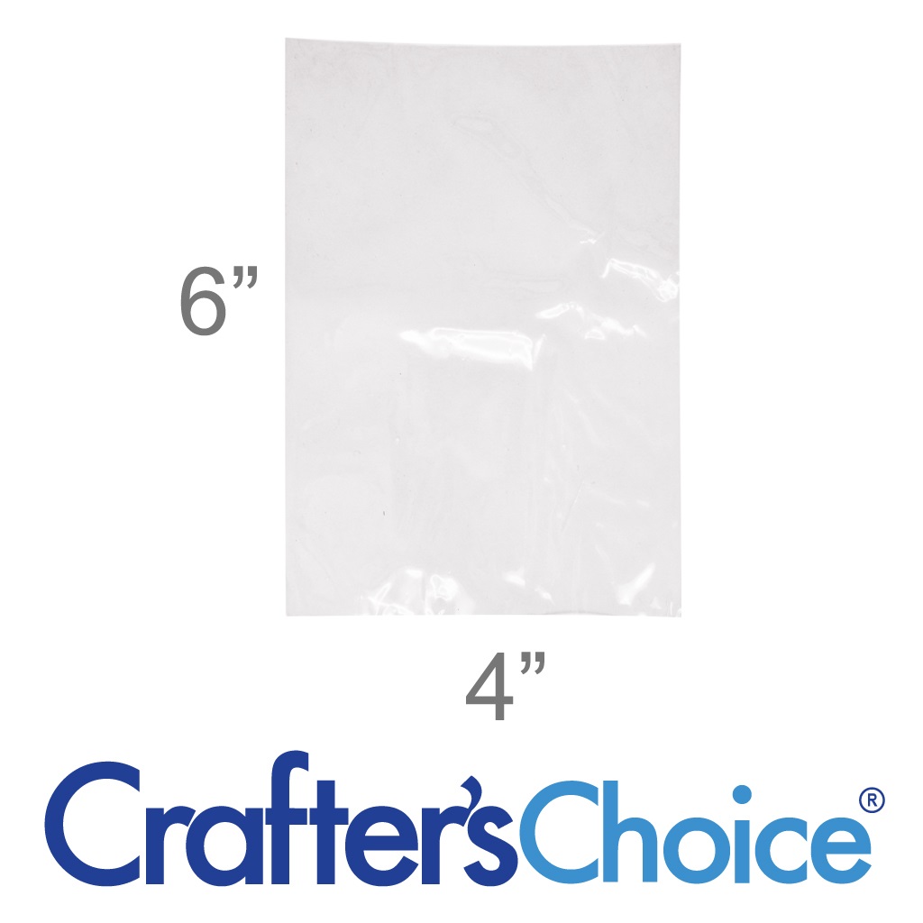 Crafter's Choice™ Polyolefin Shrink Wrap Bags - 4 x 6