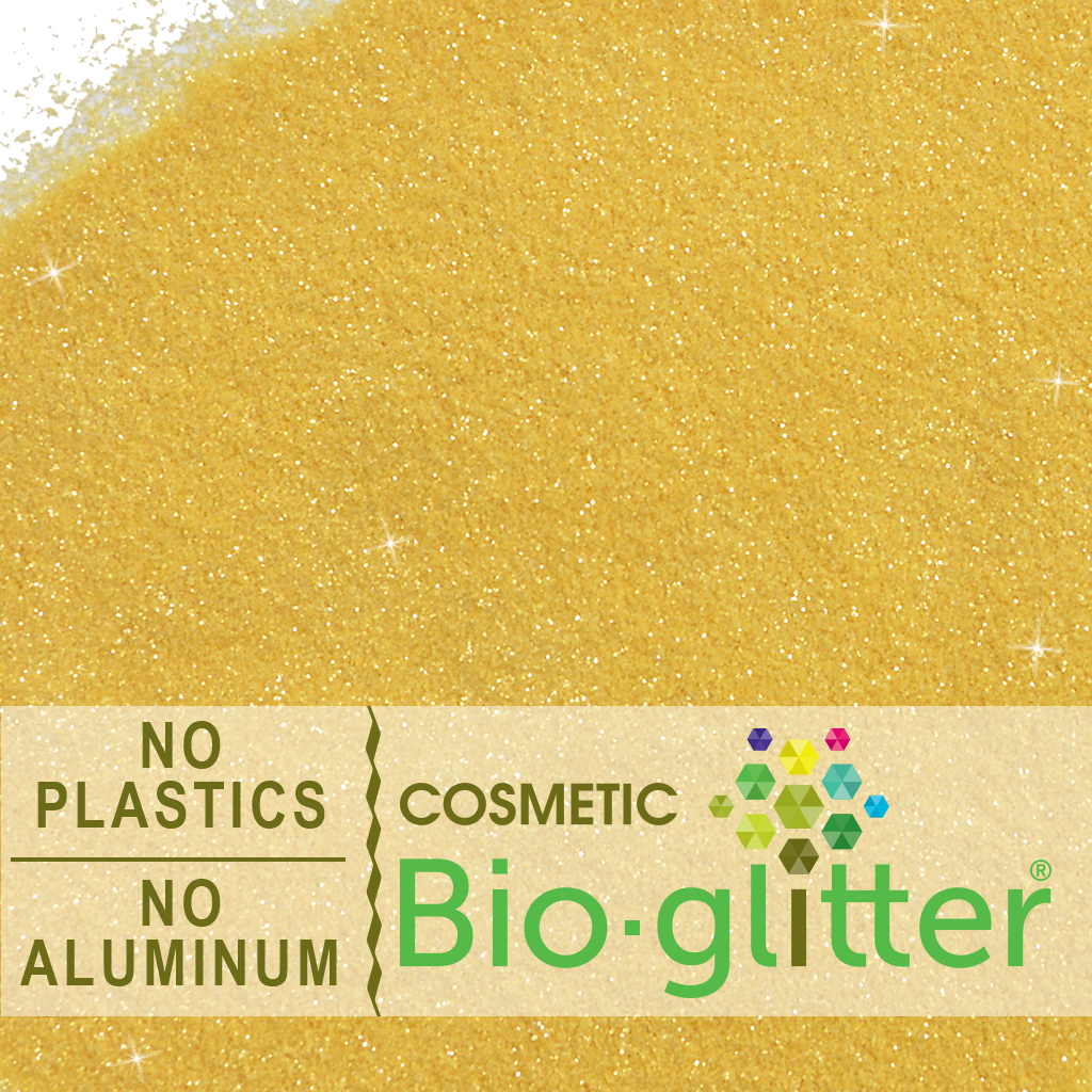 Bio-Glitter (Aluminum Free) - .008 Hex, Gold