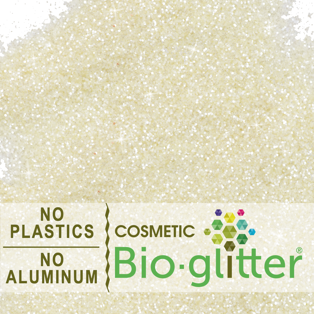 Bio-Glitter (Aluminum Free) - .015 Hex, Ivory