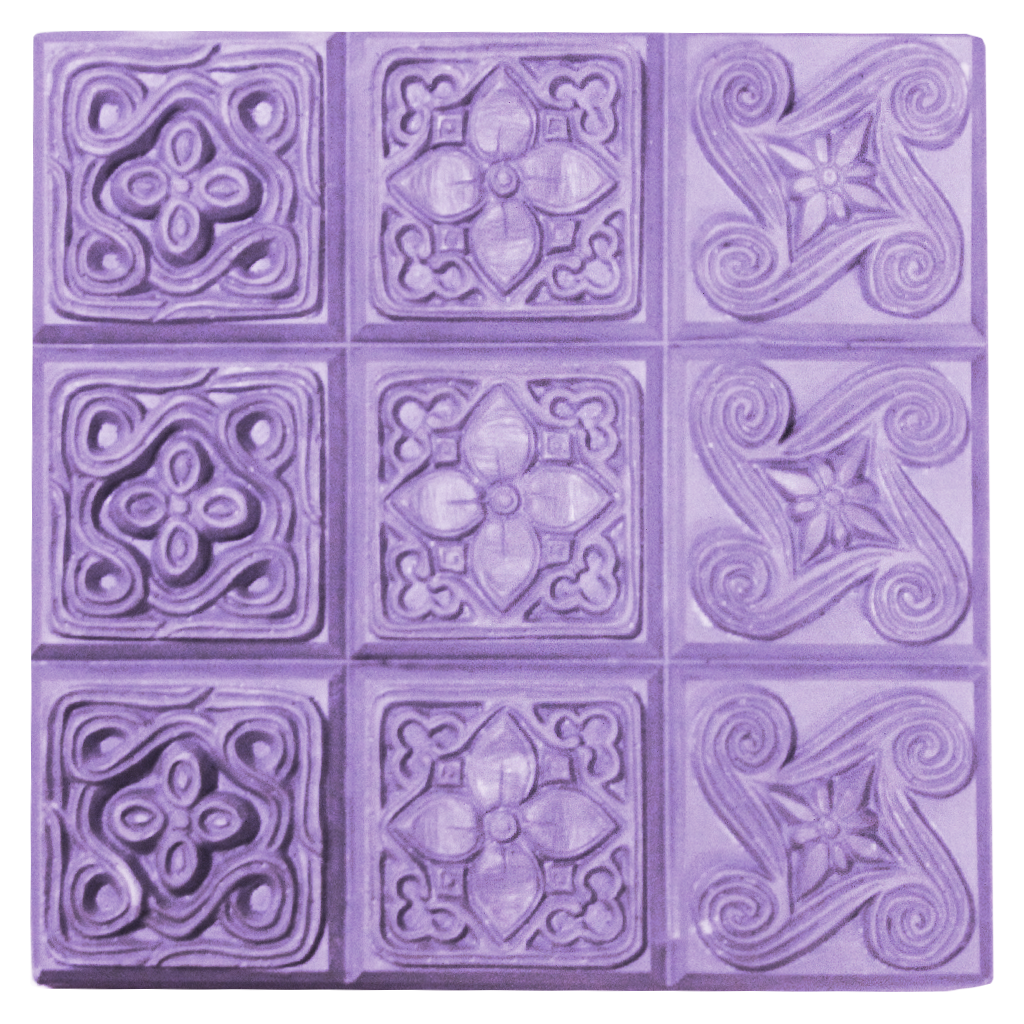 N008 Large Shell Chocolate Candy Soap Mold with Instructions 