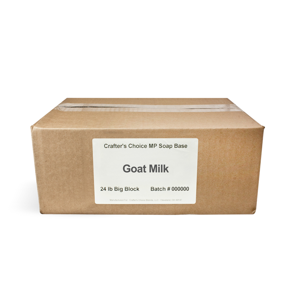 Premium Goat Milk MP Soap Base - 24 lb Block