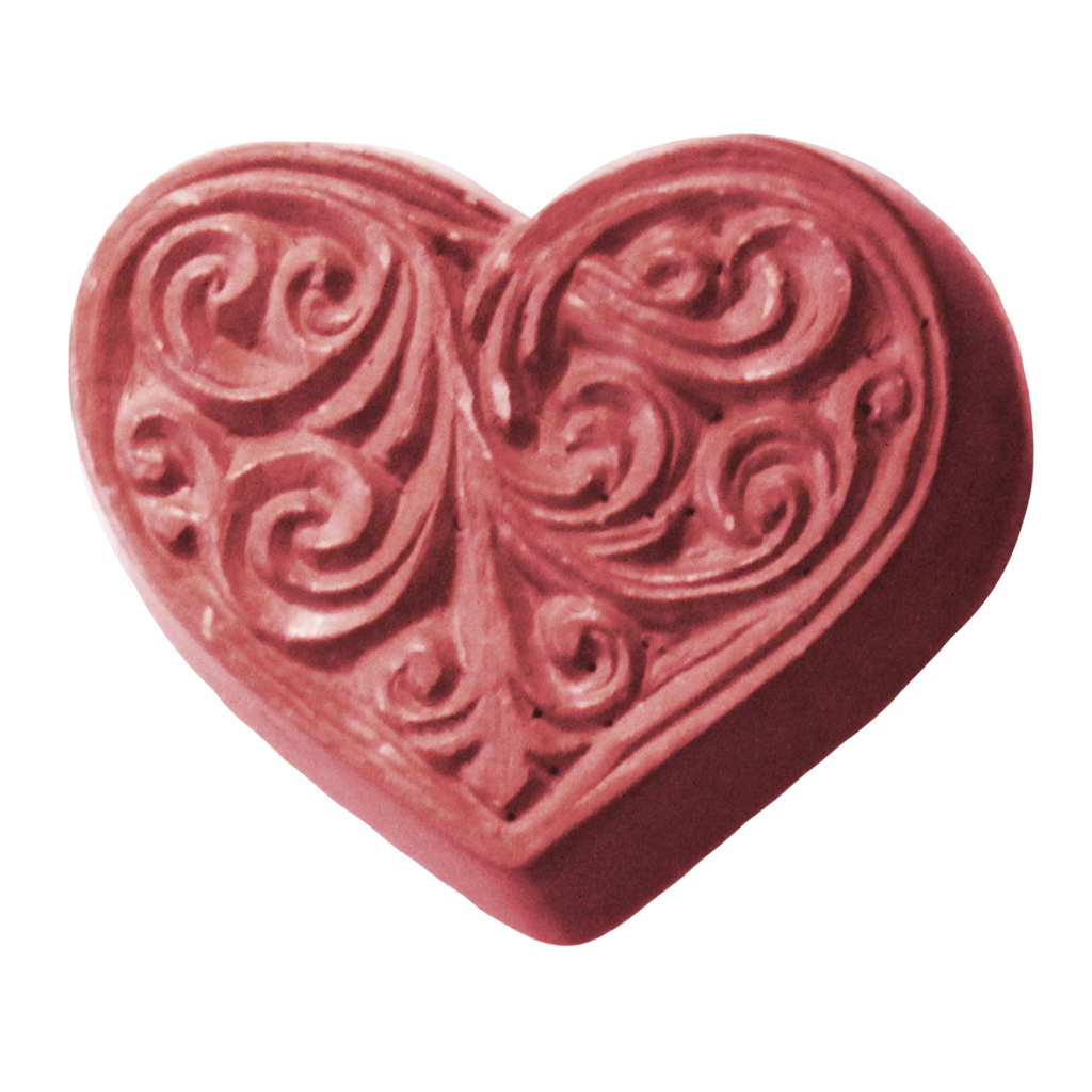 Heart Kiss Me Soap Mold: 5 Cavity - Wholesale Supplies Plus