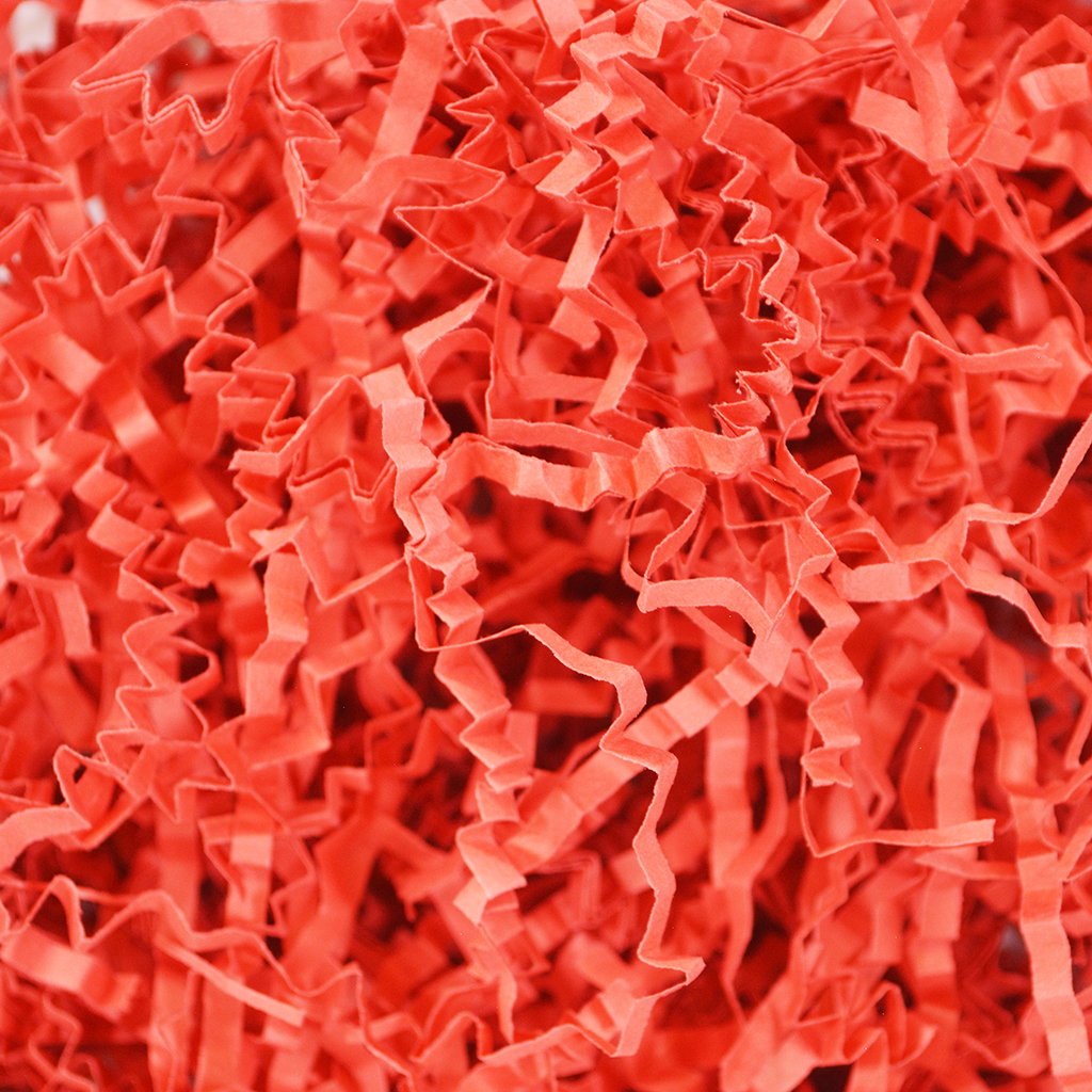 Crinkle Paper Filler - Red - Wholesale