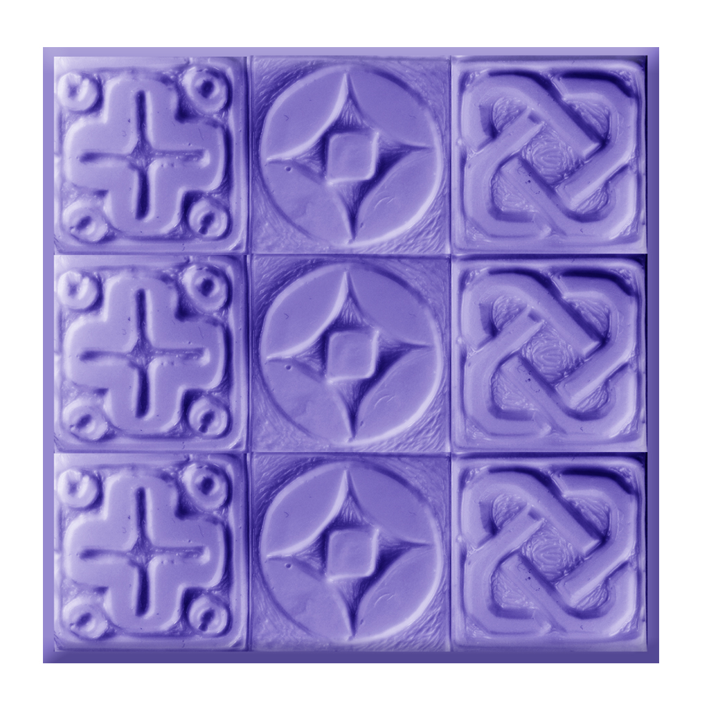Glyphs Tray Soap Mold (Special Order)