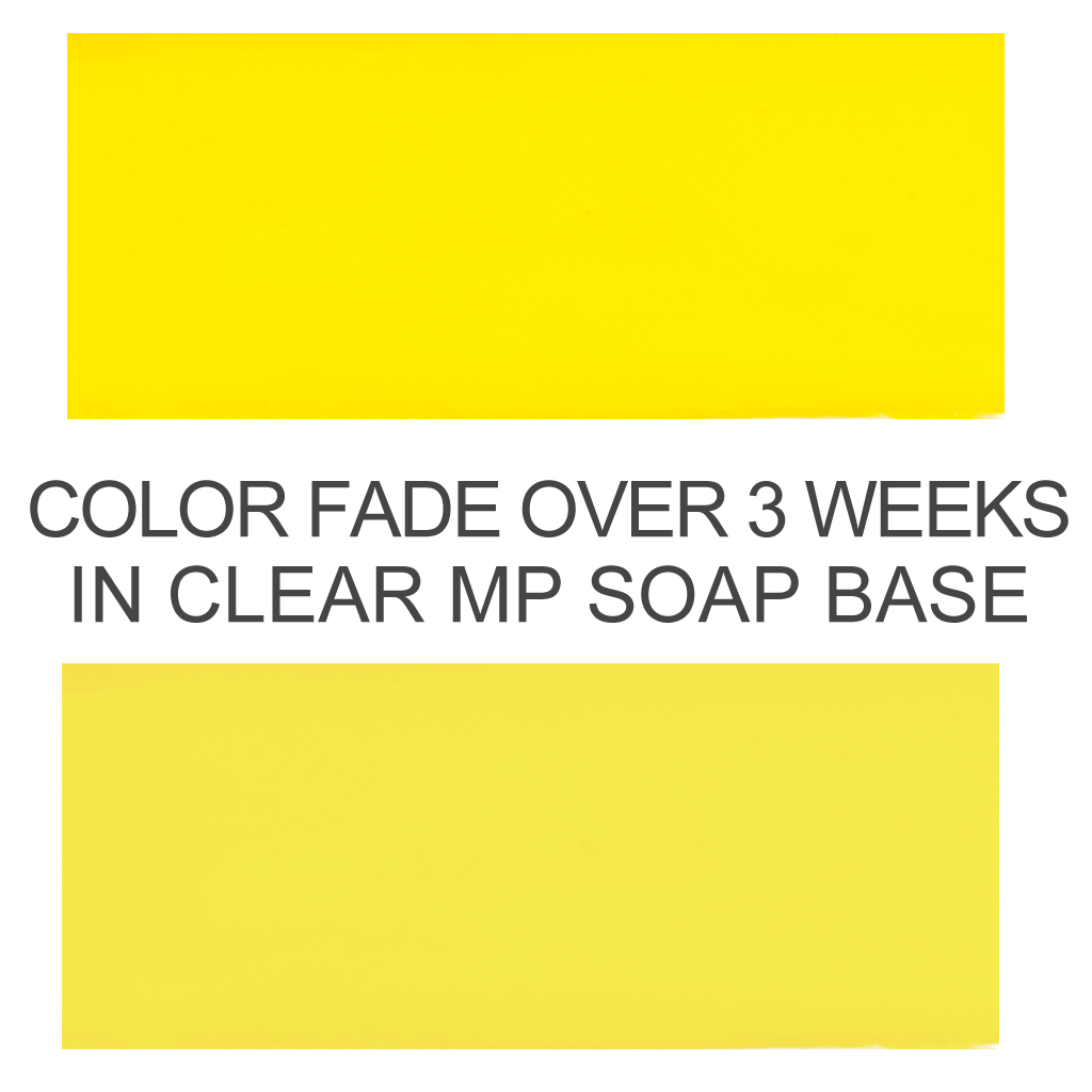 Stained Glass Lemon Yellow Powder Color