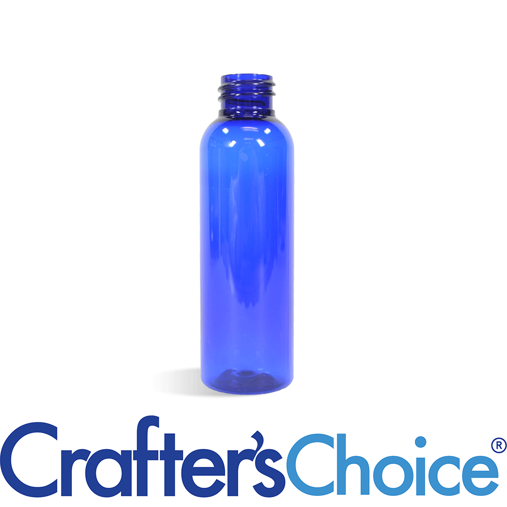 02 oz Blue Bullet Plastic Bottle - 20/410