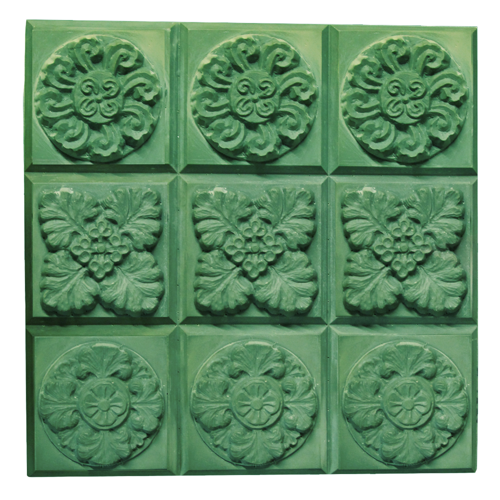 Gothic Florals Soap Mold Tray (MW 11)