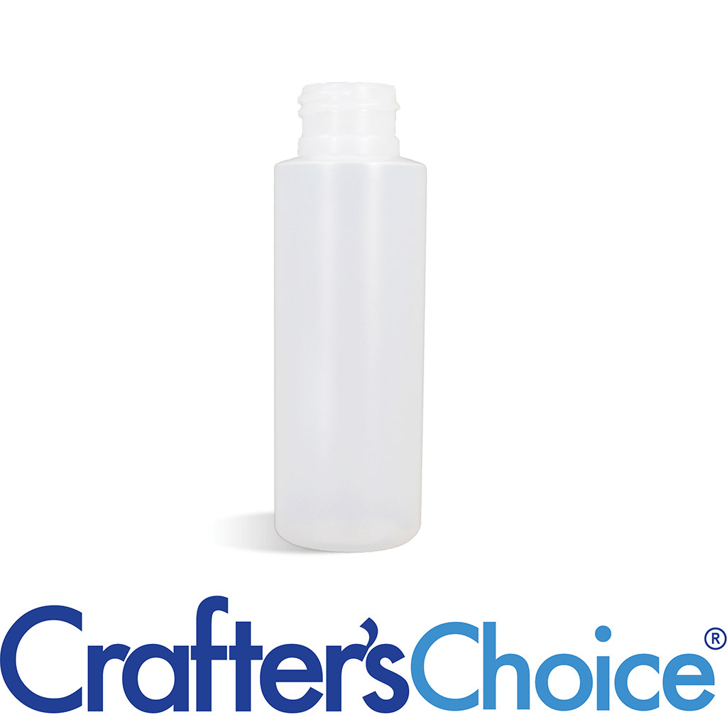 01 oz Natural Cylinder Plastic Bottle 20/410
