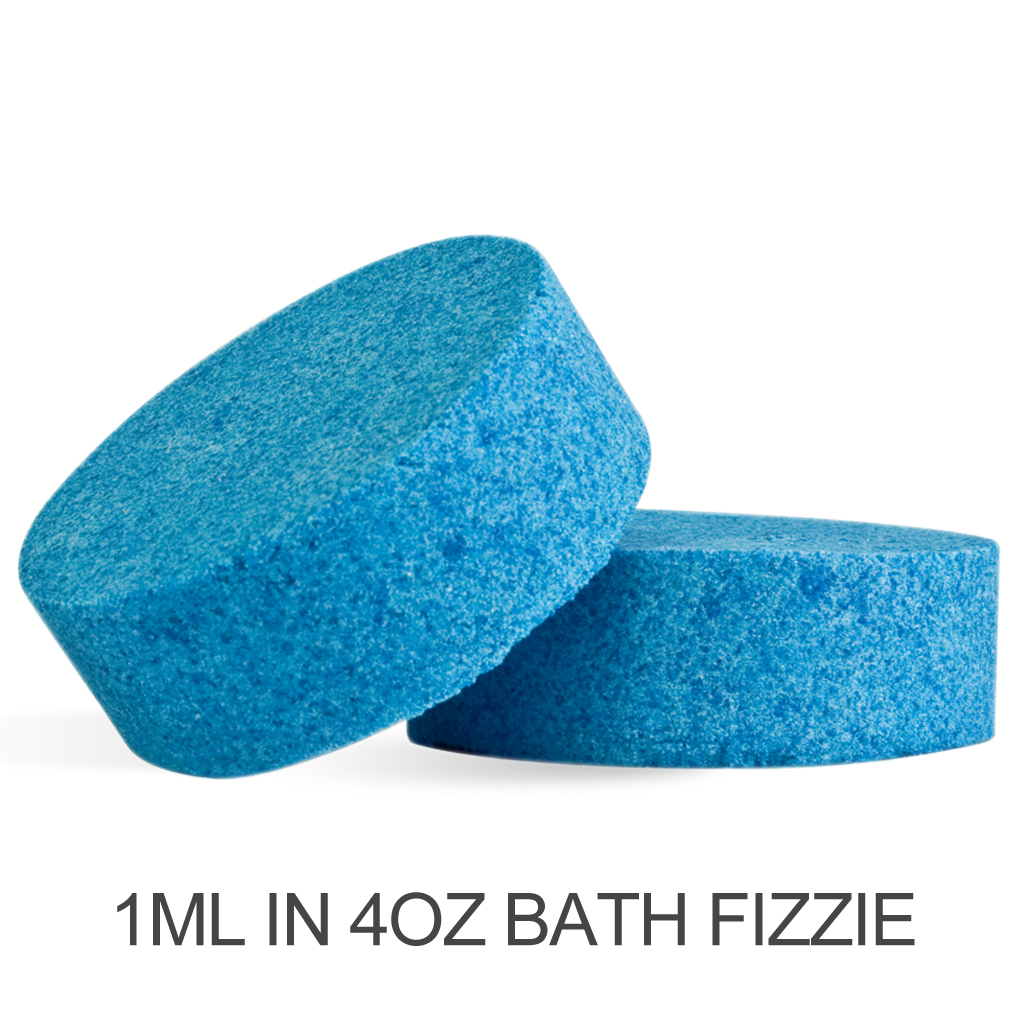 Bath Bomb Blue Powder Color