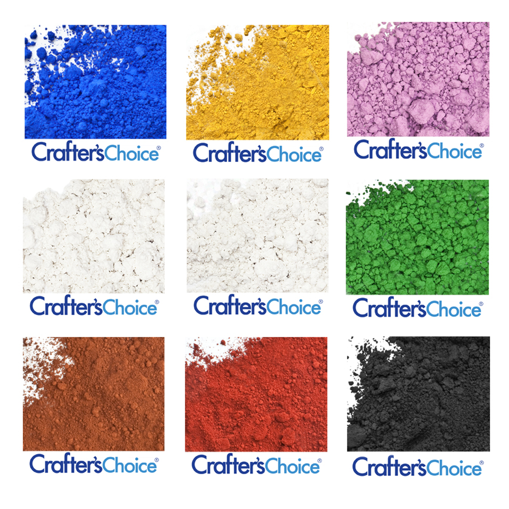 Non-Bleeding Pigment Powder Color Set - Wholesale Supplies Plus