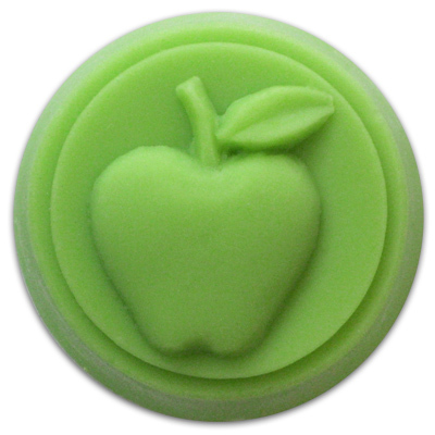 Apple Small Round Soap Mold (MW 152)