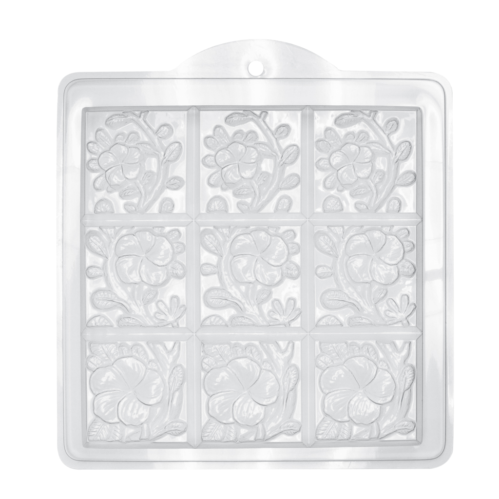 Hibiscus Soap Mold Tray by Milky Way Molds MW150 