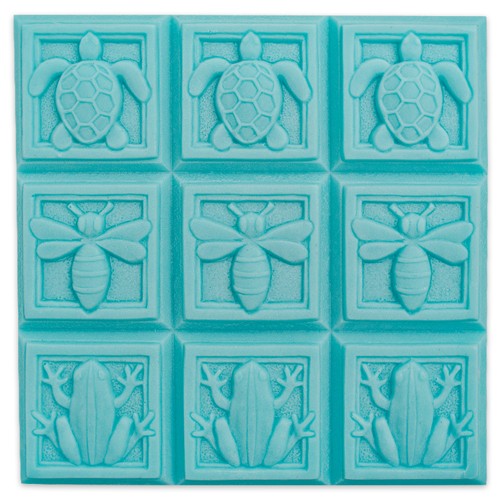 Art Deco Fauna Soap Mold Tray (MW 88)