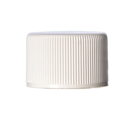 White Ribbed Lid w/ F217 Liner, 24-410