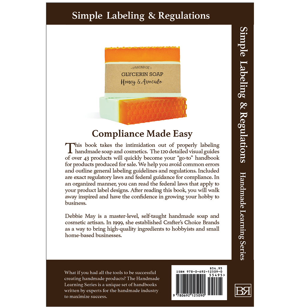 Simple Labeling & Regulations Book - By Debbie May