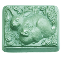 2 Rabbits Soap Mold (MW 196)