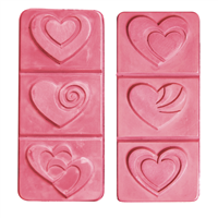 LVDGE 2-Pack Heart Shaped Silicone Molds For Handmade Soap, Aromatherapy  Soap Making, Crystal Epoxy Resin Arts - Silicone Molds Wholesale & Retail -  Fondant, Soap, Candy, DIY Cake Molds