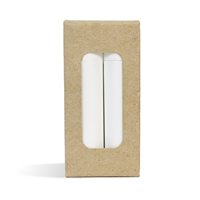 Lip Tube Box (Holds 2 Tubes) - OATMEAL COLOR