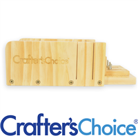 Crafter's Choice™ Wood Mitre Box - Wholesale Supplies Plus