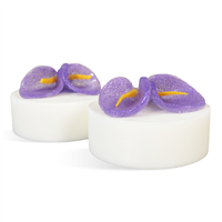 Purple Calla Lily Soap Cakes Kit