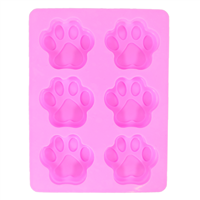 Paw Prints Guest Silicone Mold