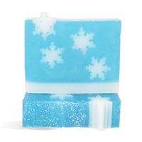 Falling Snowflake MP Soap Loaf Kit