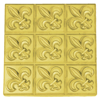 Fleur de Lis Soap Mold Tray (MW 12)