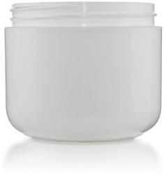 2 oz White Jar: Round Base