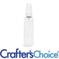 02 oz Clear Bullet with Natural Ribbed Sprayer Set