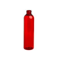 08 oz Red Bullet Plastic Bottle - 24/410