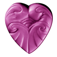 Heart Scrolls Soap Mold (Special Order)