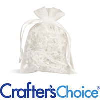 Organza Bag - White (4" x 3")