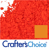 Stained Glass Citrus Orange Powder Color