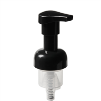 40 mm Table Top Foamer Pump Top - BLACK