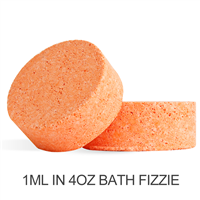 Bath Bomb Orange Powder Color