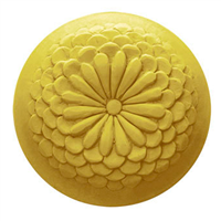 Chrysanthemum Round Soap Mold (MW 32)