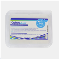Premium Three Butter Plus Soap Base - 2 lb Tray