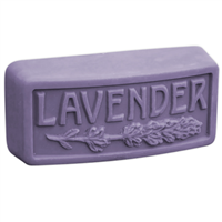 Lavender Guest Rectangle Soap Mold (MW 33)