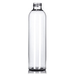 8 oz. Clear PET Cosmo Round Bullet Bottles, 24-410