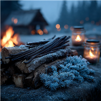 Fireside Snow Fragrance Oil 1117