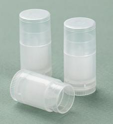 Natural Mini Lip Balm Tube & Cap Set