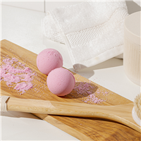 Pink Amber Hemp Bath Fizzy Kit