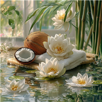 White Lotus & Coconut Fragrance Oil 918
