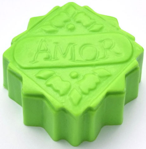 Amor Soap Mold: 4 Cavity