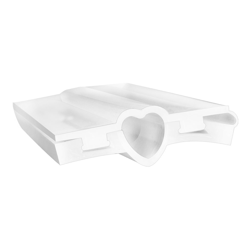 Heart Mini Column Silicone Soap Mold 2014